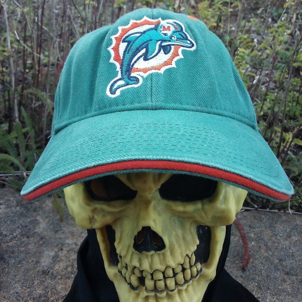 Vintage Y2K Miami Dolphins Strap Back Hat Cap